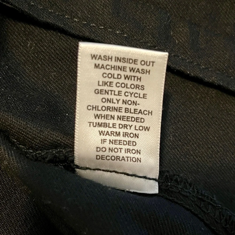 Elle Black Women's Denim Jacket, Small - Picture 6 of 10
